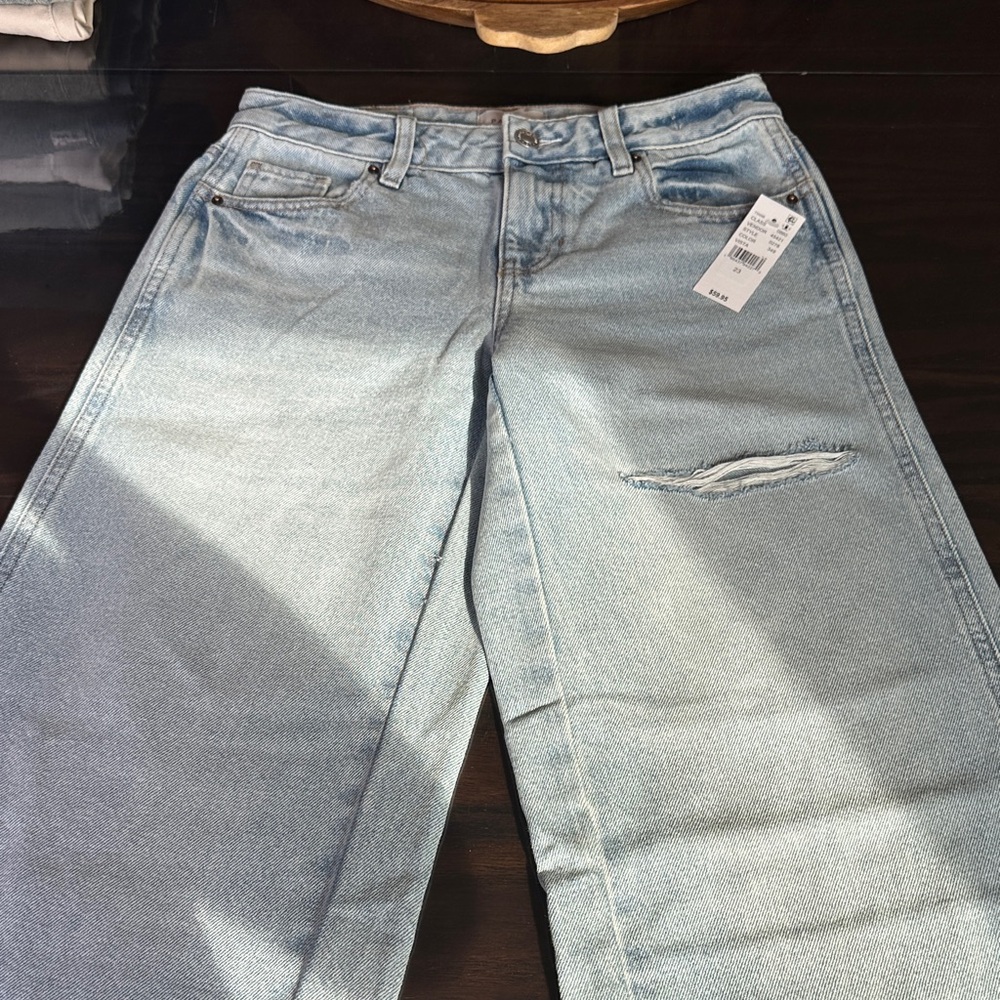 PacSun Light Blue Wide leg Jeans
